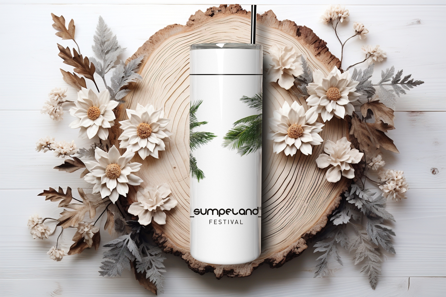Tumbler Sumpfland Festival 2025 Motiv: 03