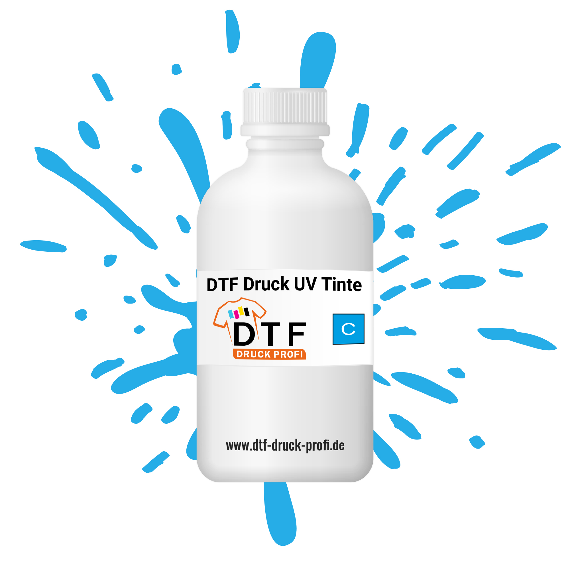 DTF-Druck UV Tinte (Cyan)