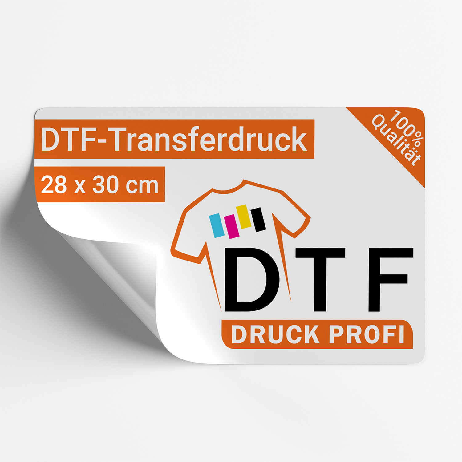DTF-Transfers Größe bis 28 x 30 cm