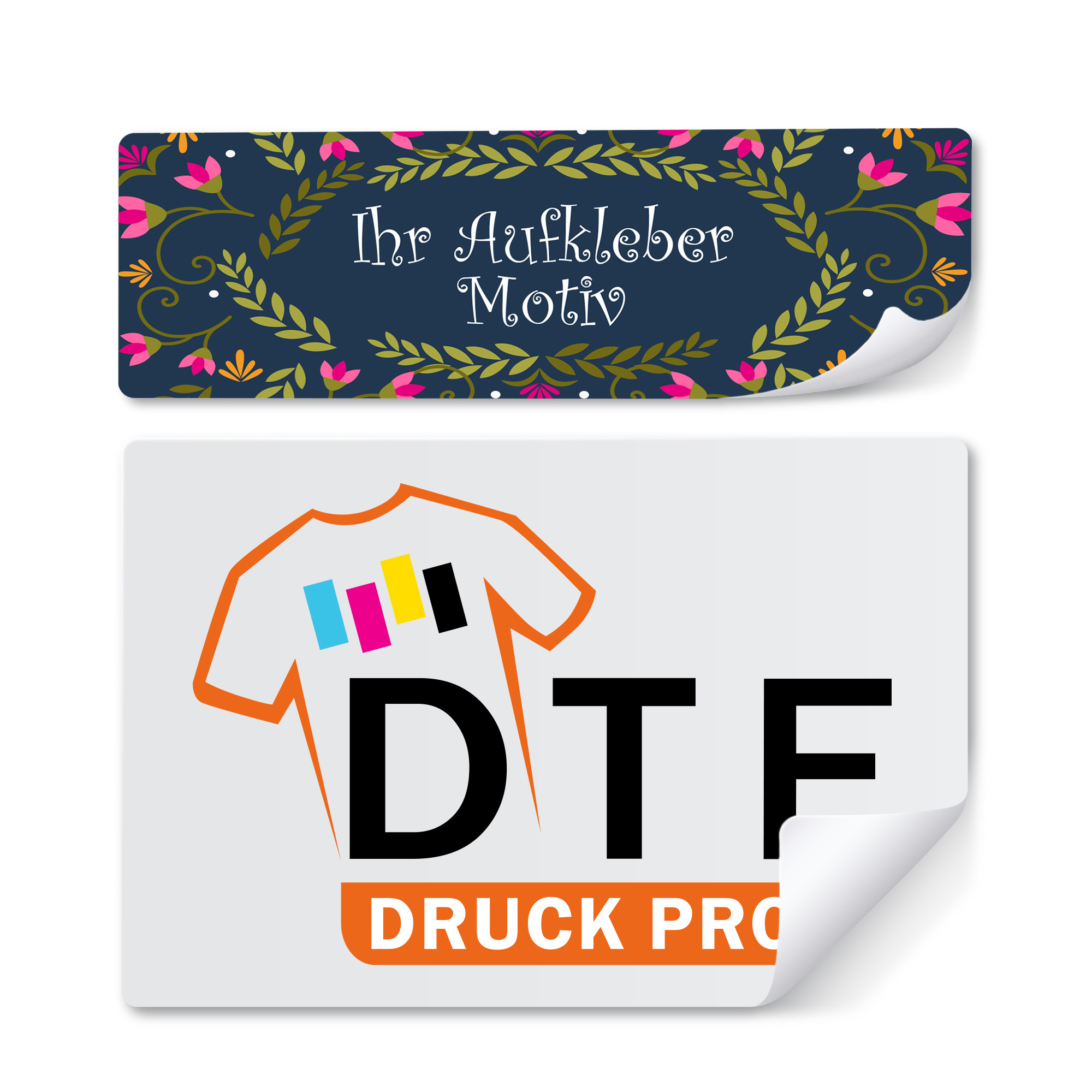 Aufkleber (Berechnung nach Aufwand)