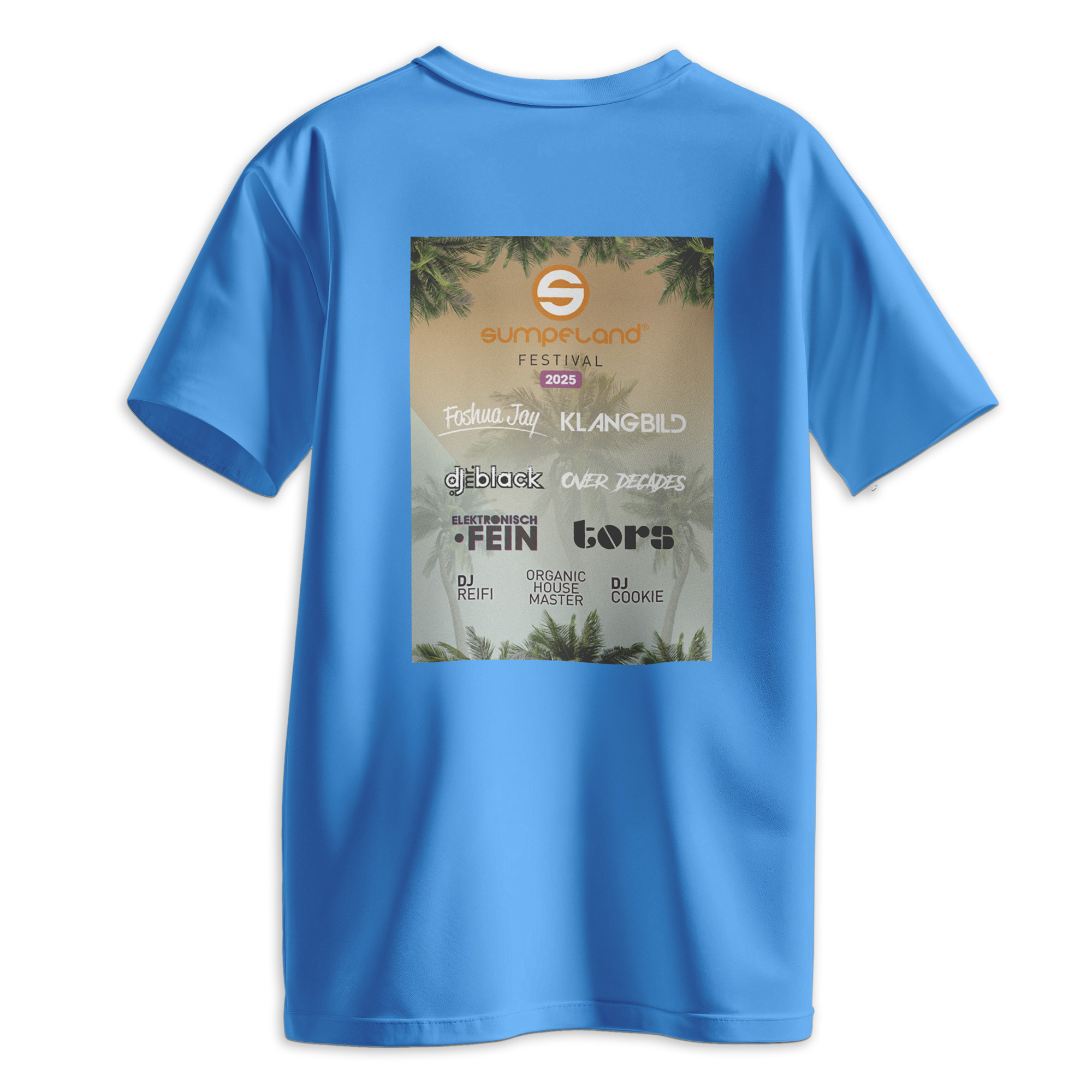 Sumpfland Festival T-Shirt in Sky Blue